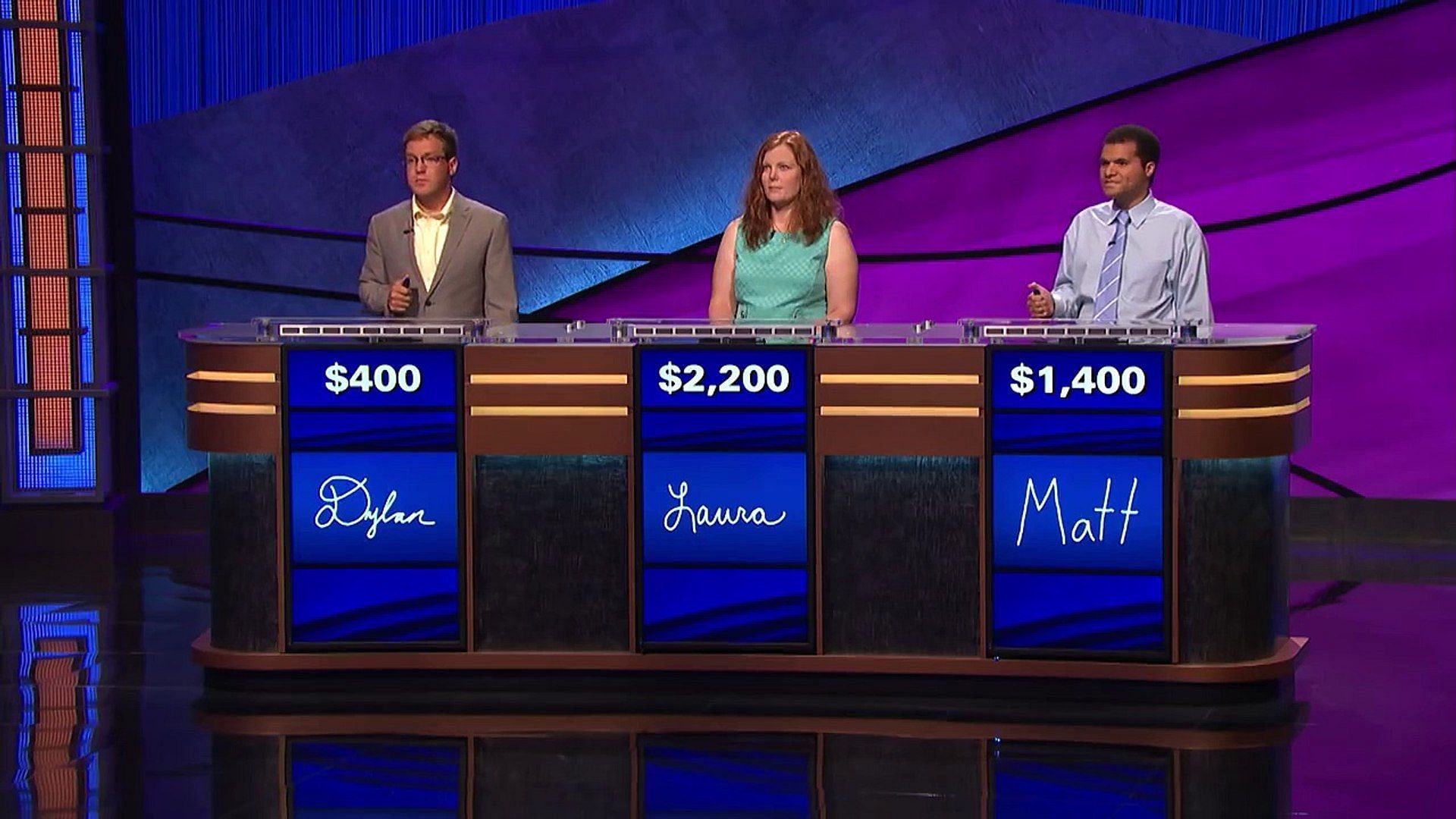 A still from Jeopardy! (Image via @Jeopardy/Instagram)