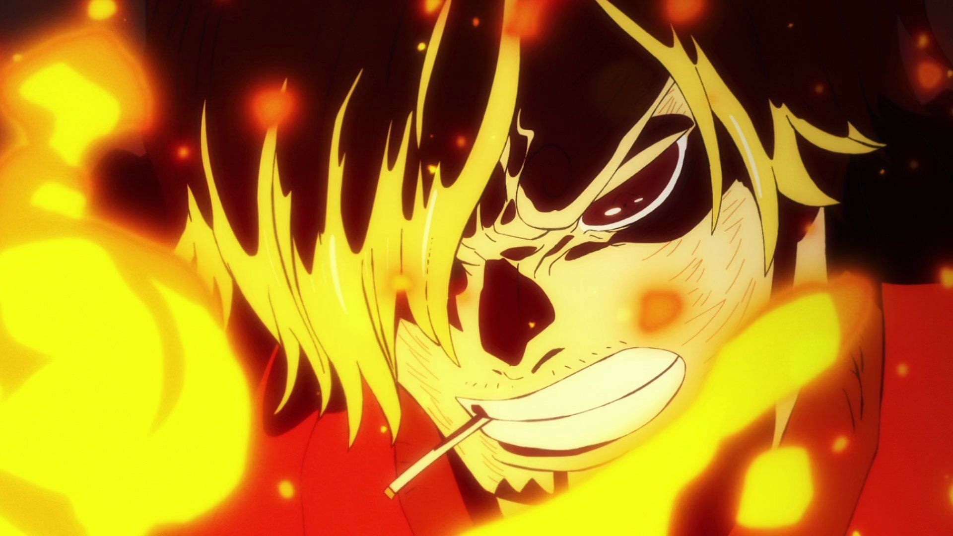 Sanji grew stronger during the Wano Arc than in the rest of One Piece&#039;s post-time-skip narration (Image via Toei Animation, One Piece)