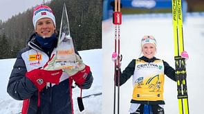 Johannes Klaebo and Frida Karlsson claim overall titles at the Tour de Ski 2022-23