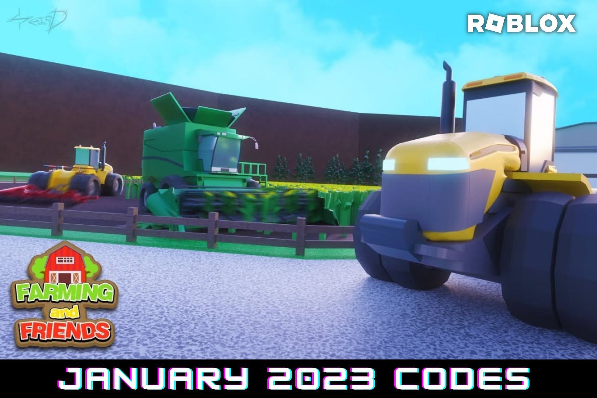 Roblox Farming and Friends Codes for January 2023 Free Coins
