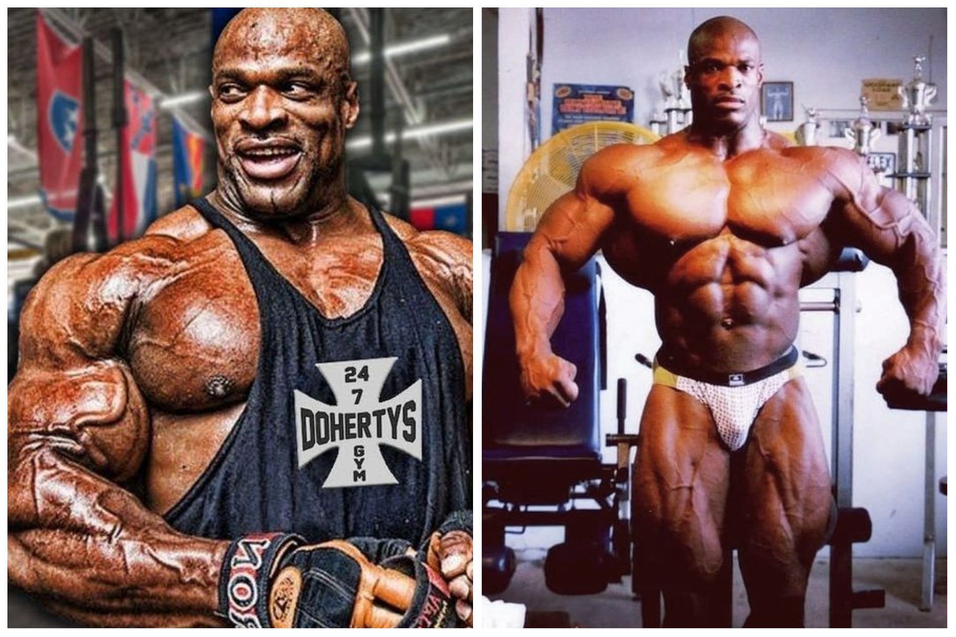 Legendary Ronnie Coleman poses for the camera (Images via Instagram @ronniecoleman8)