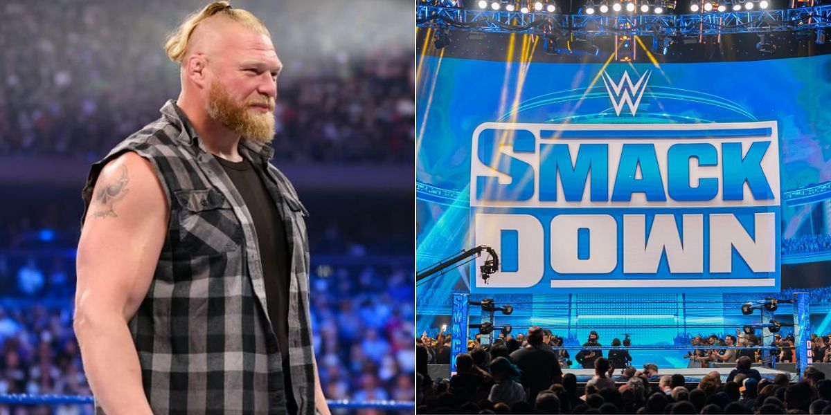Brock Lesnar showed up on SmackDown this week