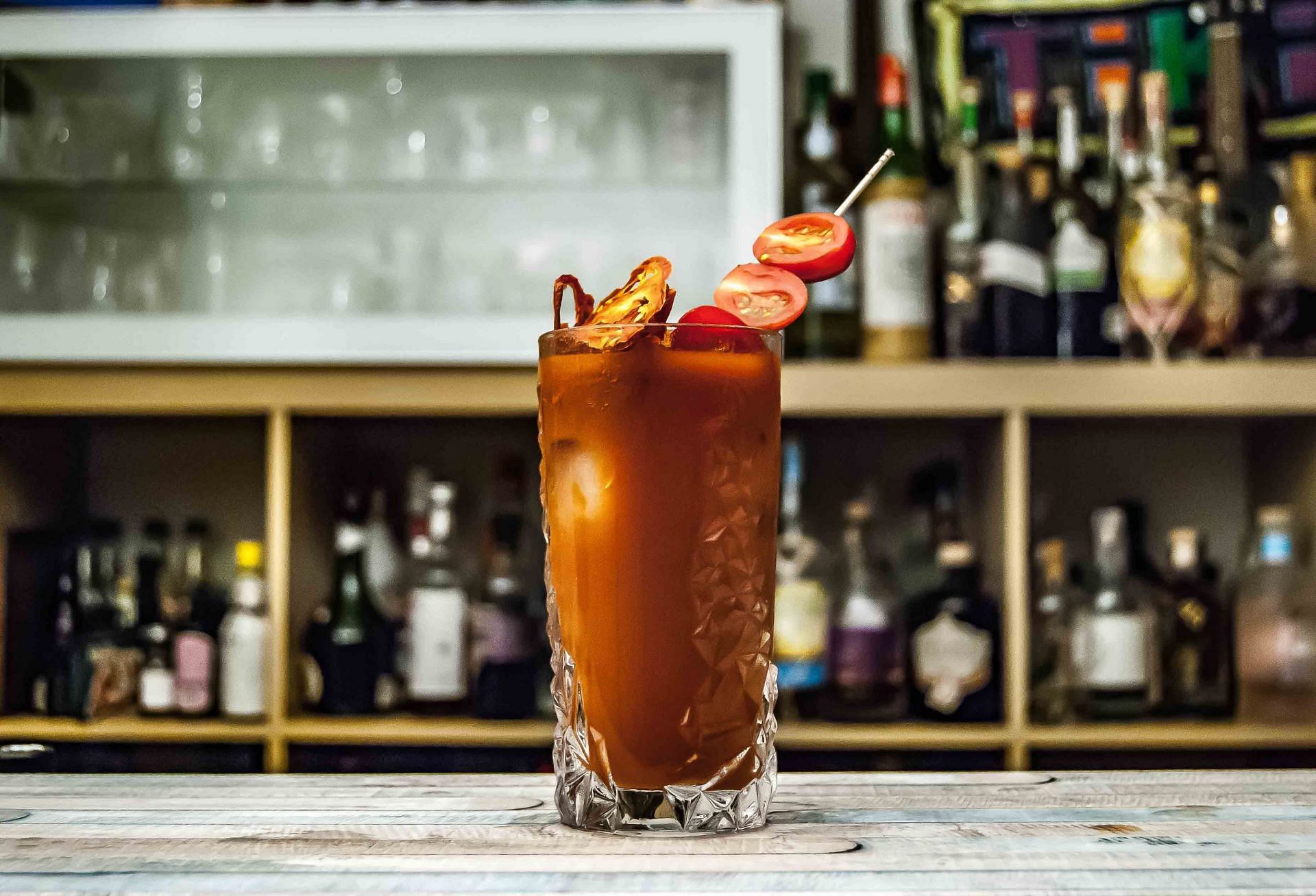 Worcestershire sauce adds flavor to Bloody Mary. (Image via Unsplash/Johann Trasch)