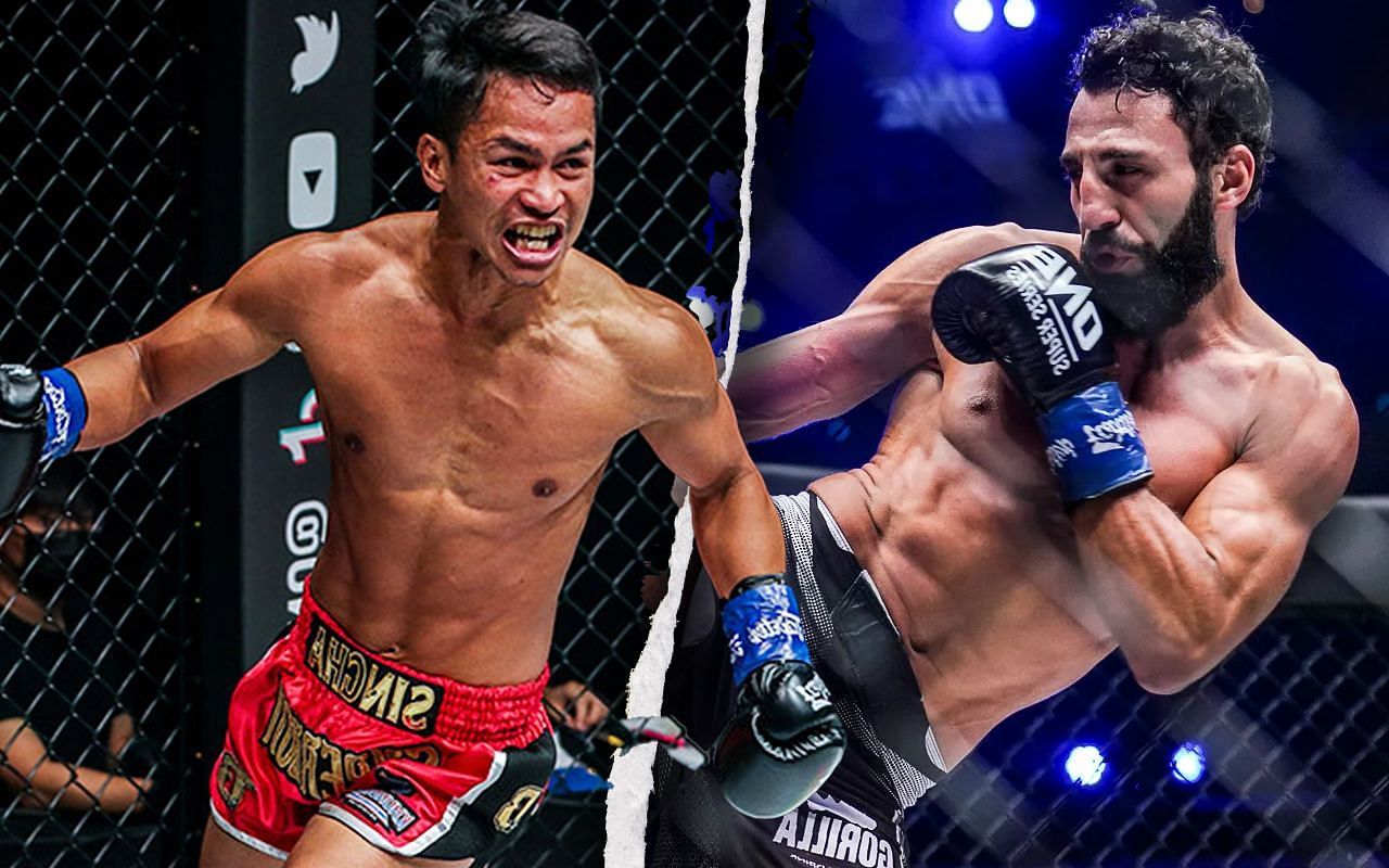Superbon (Left) will face Chingiz Allazov (Right) at ONE Fight Night 6 on Prime Video