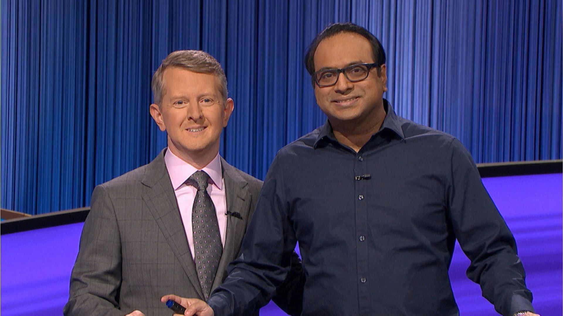 Yogesh Raut: Tonight&#039;s winner (Image via Jeopardy)