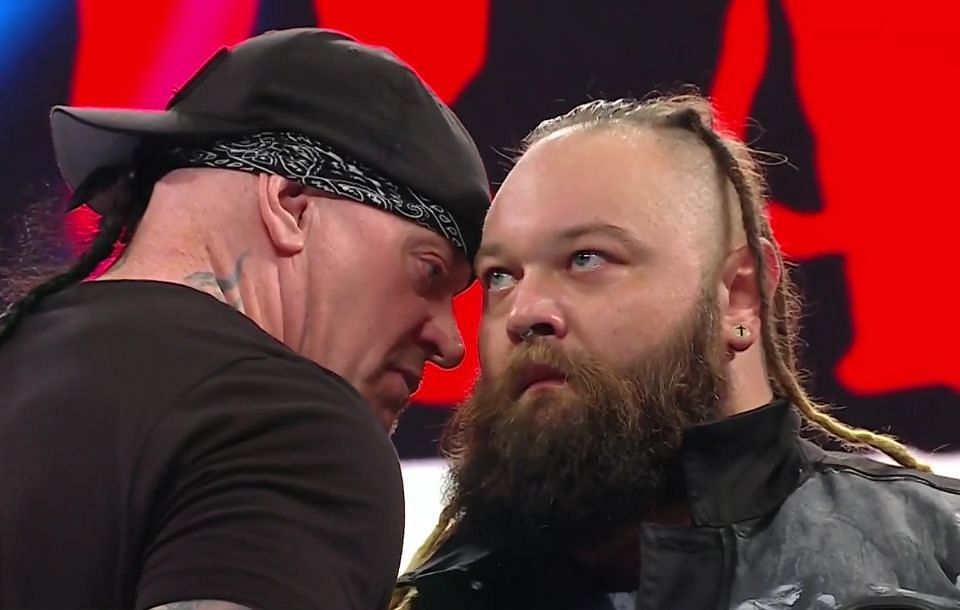 The Undertaker whispered something in Bray Wyatt
