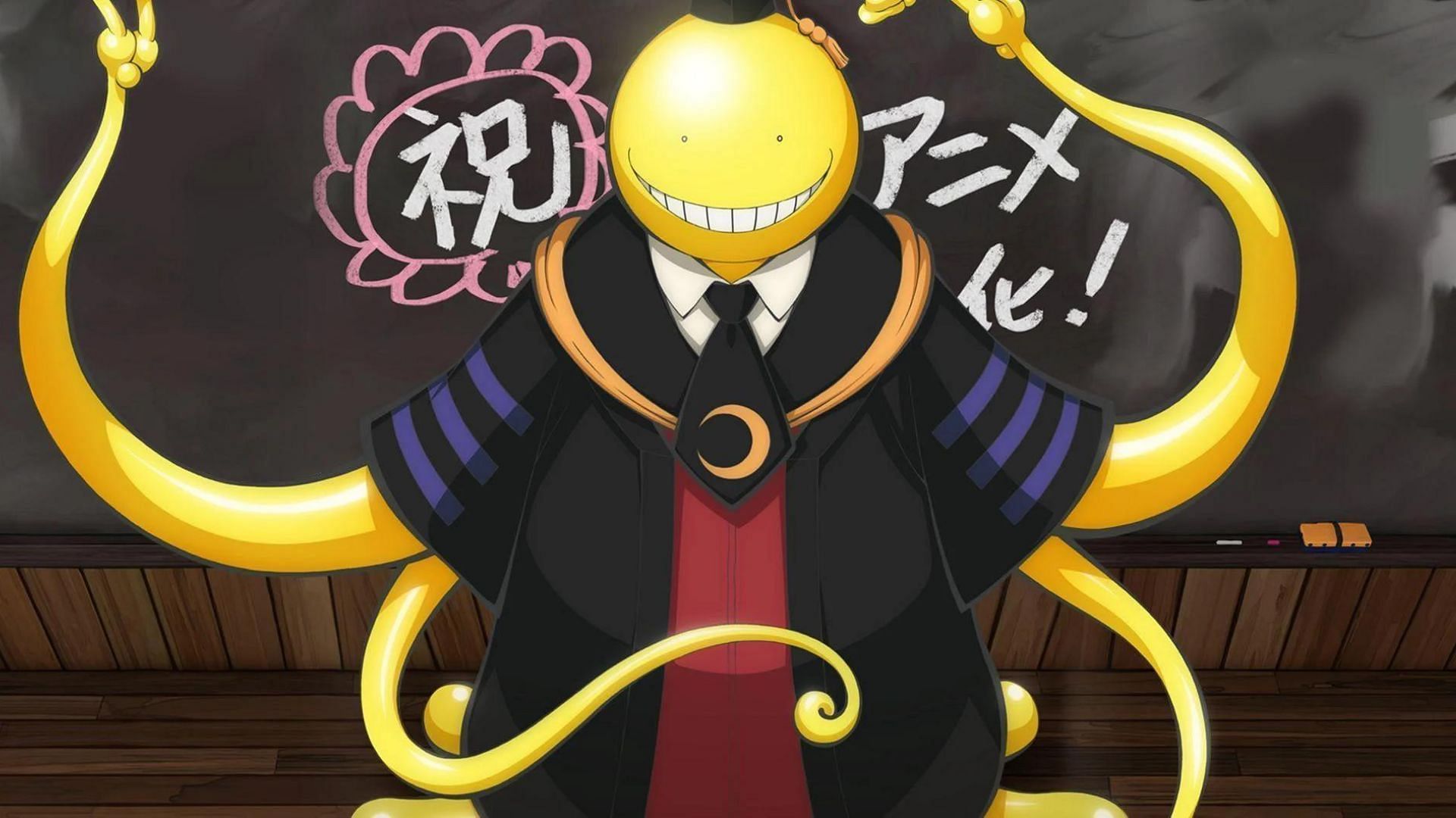 Koro-Sensei Vu Dans Assassination Classroom (Image Via Lerche)