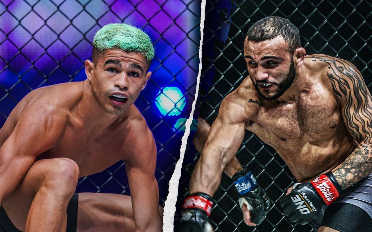 Fabricio Andrade (Left) faces John Lineker (Right) in a rematch at ONE on Prime Video 7