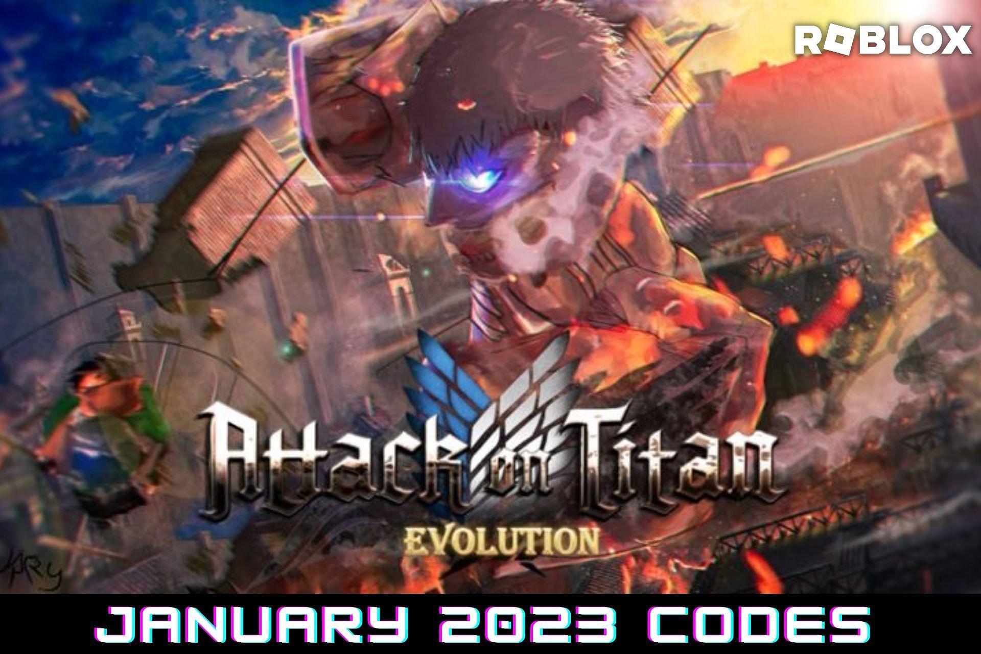 Attack on Titan Vengeance Codes - Roblox - December 2023 