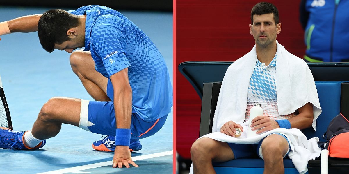 Novak Djokovic opens up about extent of leg injury