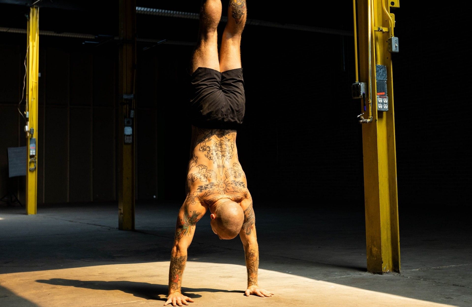 Handstand progression (Photo by Alex Person on Unsplash)