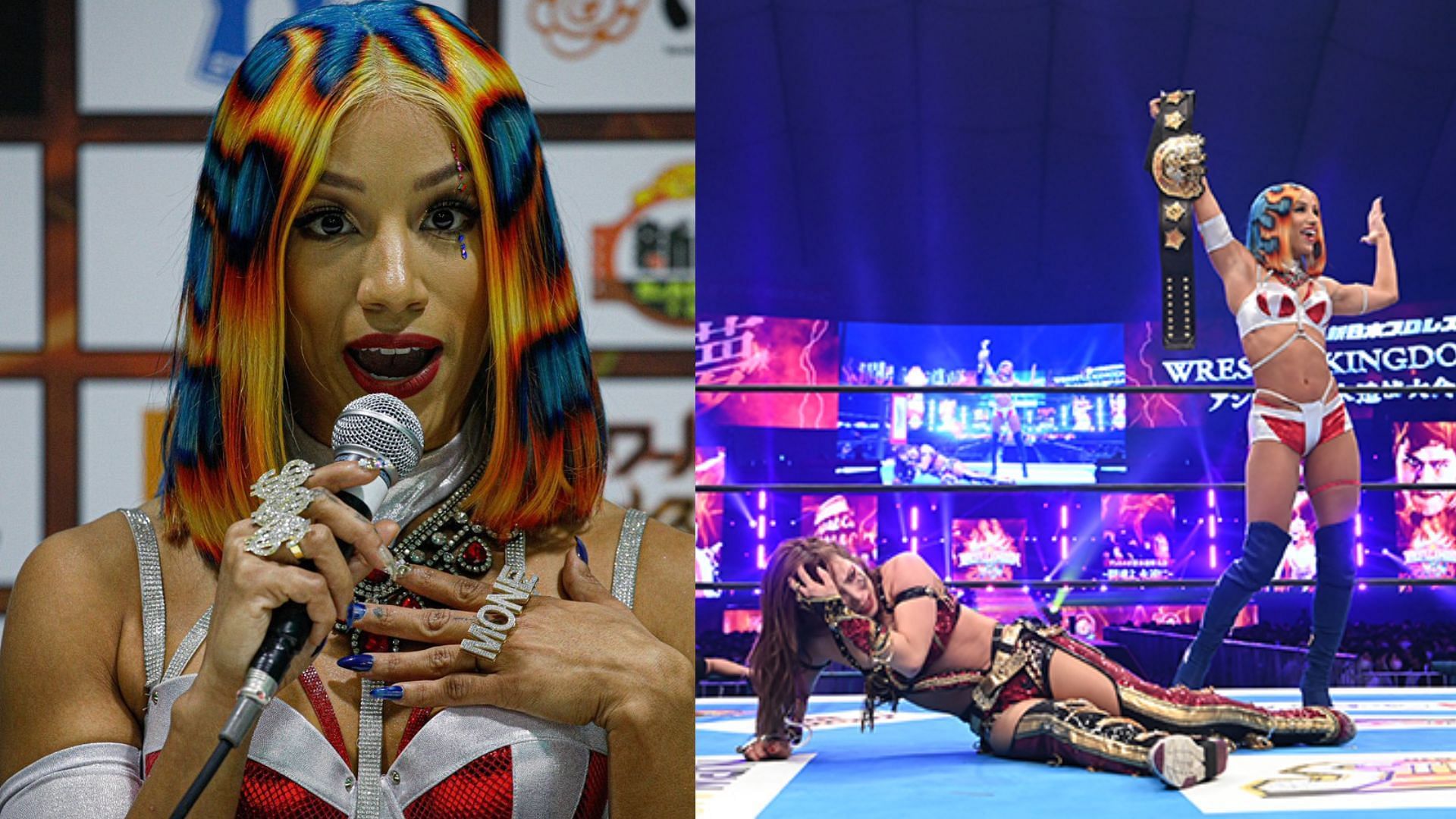 Mercedes Mone recently appeared at Wrestle Kingdom 17