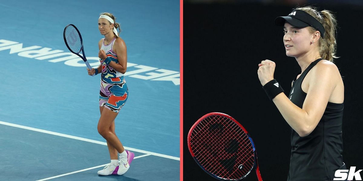 Victoria Azarenka will face Elena Rybakina in the Australian Open semifinals