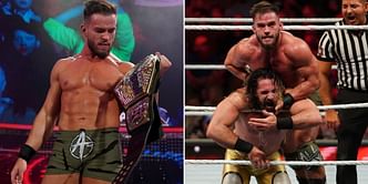 Austin Theory issues warning to the locker room after defeating Seth Rollins on WWE RAW