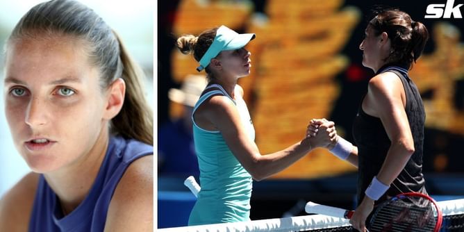 "There's not just top 20 tough opponents, there's like 150" - Karolina Pliskova not surprised by depth of women's field at Australian Open