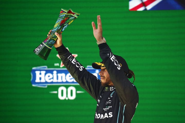 Lewis Hamilton went to the same school as former Manchester United star