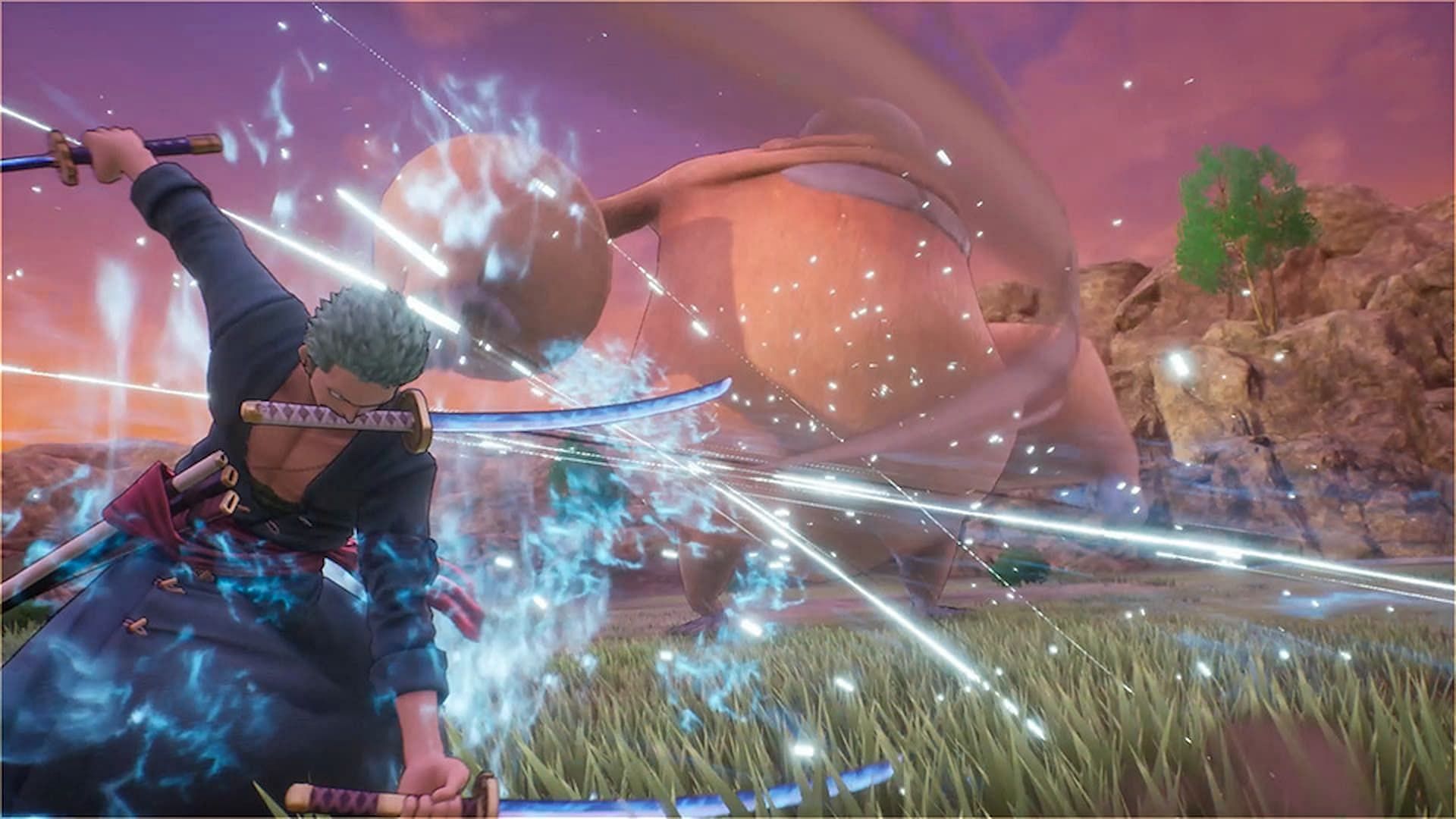 Zorro&#039;s Rashomon attack. (Image via Bandai Namco)