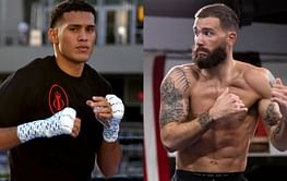 "Going to knock out Caleb Plant"- David Benavidez makes bold claim ahead of scheduled bout against 'Sweethands'