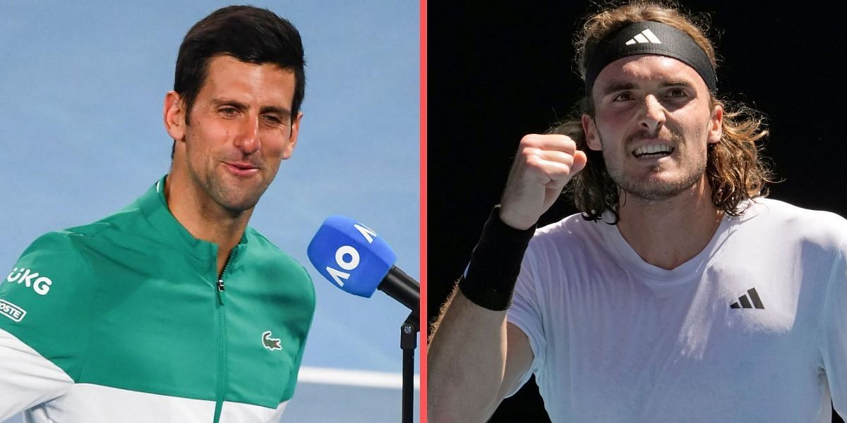 Novak Djokovic is set to play Stefanos Tsitsipas in the Australian Open final