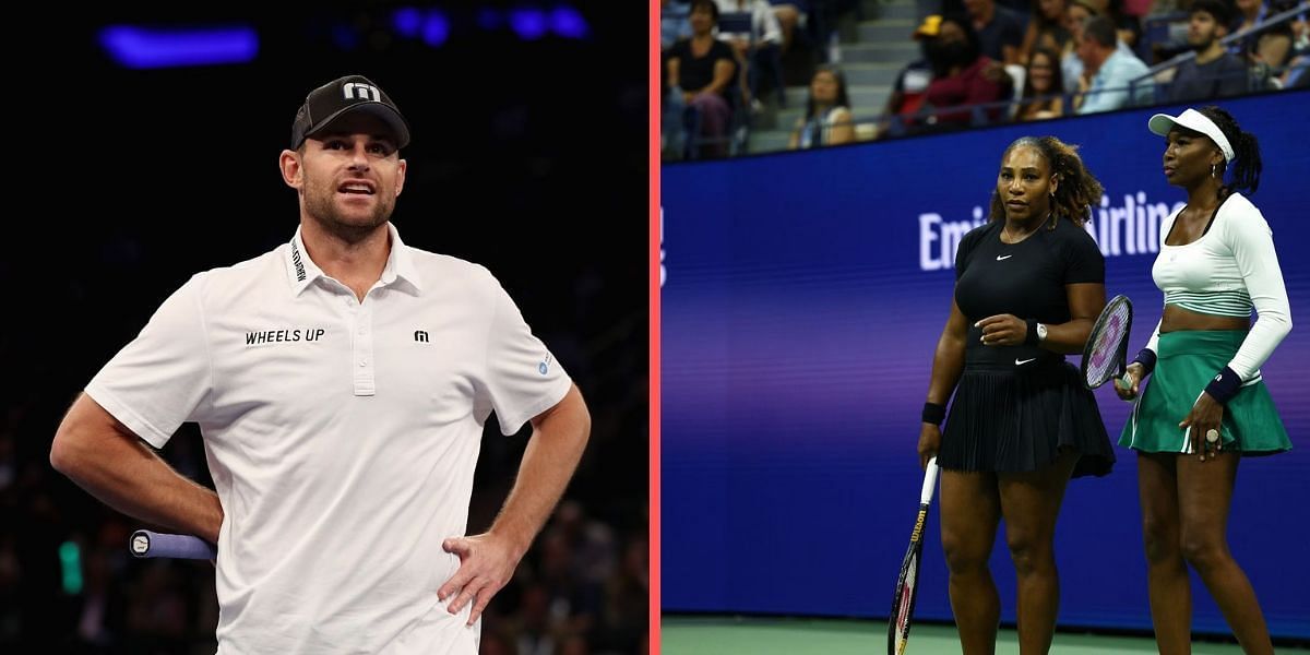 Andy Roddick was not happy with Serena Williams being mistaken for Venus Williams