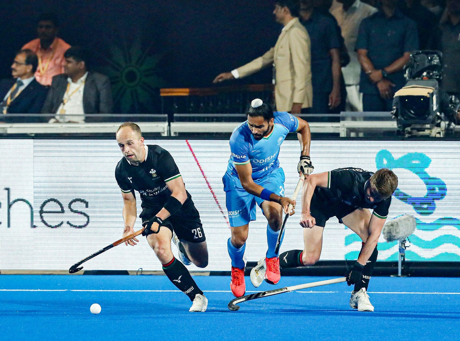 Akashdeep Singh was the star for India in this Hockey World Cup match