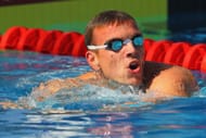 Paul Biedermann of Germany looks on after his Men's 200m Freestyle heat during the European Swimming Championships at the Hajos Alfred Swimming complex on August 10, 2010 in Budapest, Hungary. (Photo by Clive Rose/Getty Images)