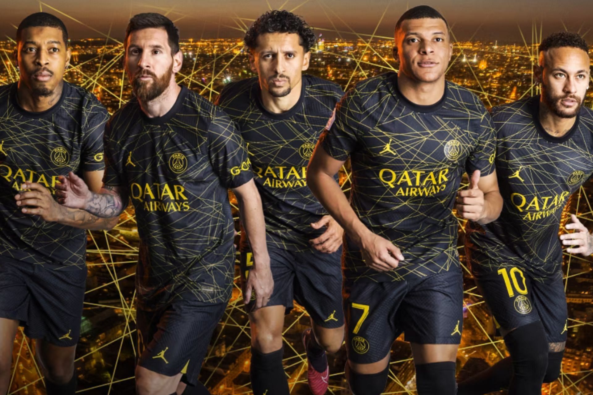 PSG and Jordan Brand Present New Fourth Kit