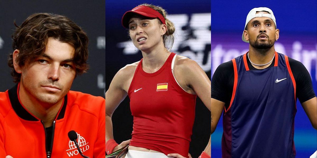(From L-R) Taylor Fritz, Paula Badosa and Nick Kyrgios were the main attractions of Break Point