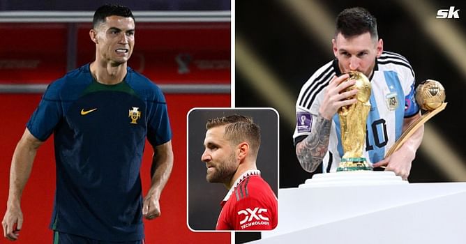 “Always been in Messi’s shadow” - When Luke Shaw made incredible claim involving Cristiano Ronaldo