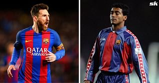 Romario explains why he'd pick himself over Lionel Messi in combined Johan Cruyff-Pep Guardiola dream Barcelona team