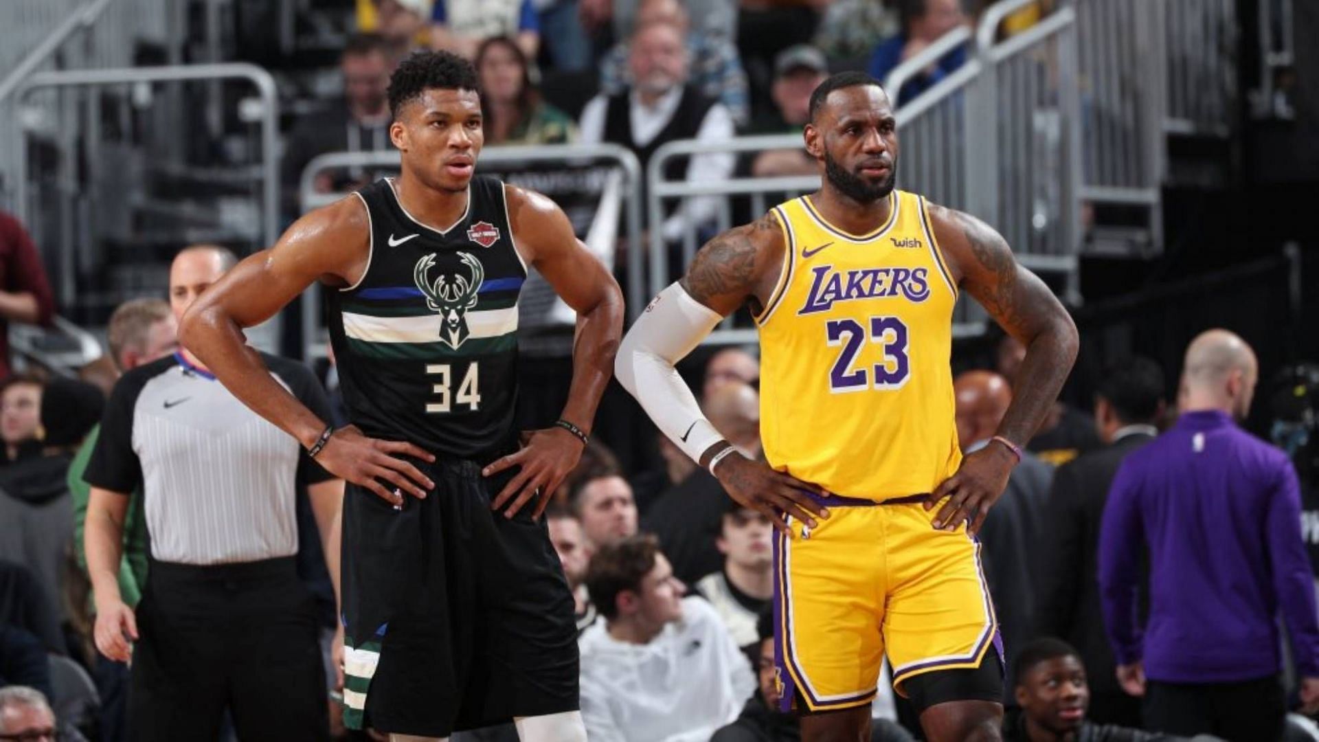 Giannis Antetokounmpo and LeBron James could be the captains for the NBA All-Star Draft