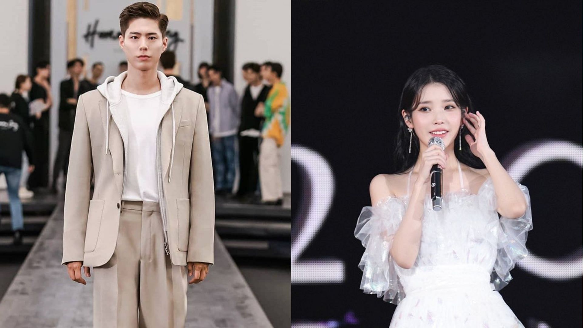 Park Bo-gum and IU to greet fans on small screen as lead romantic pair together for the first time (Images via Instagram/parkb0gum and dlwlrma)