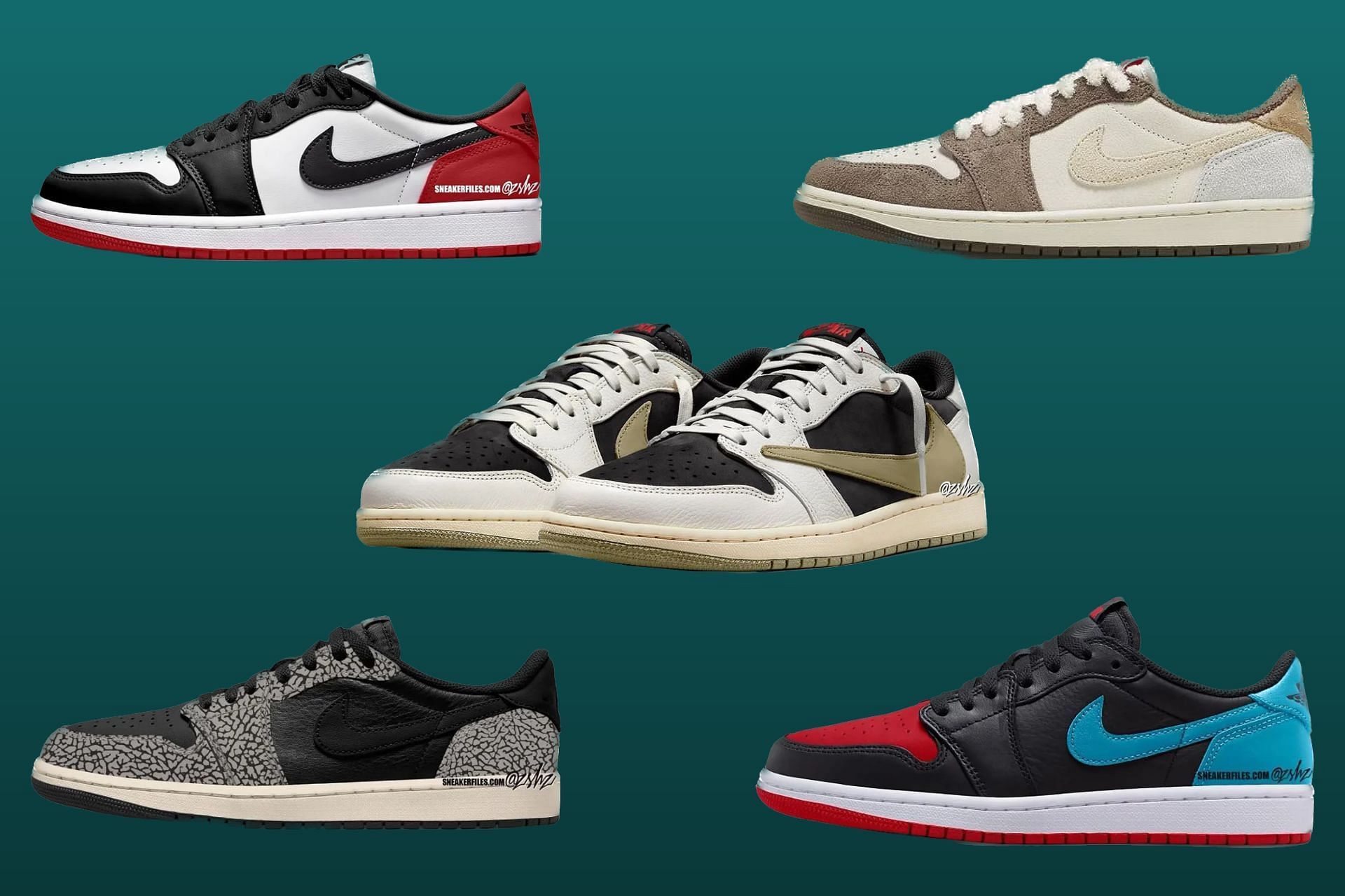 upcoming Nike Air Jordan 1 Low releases 