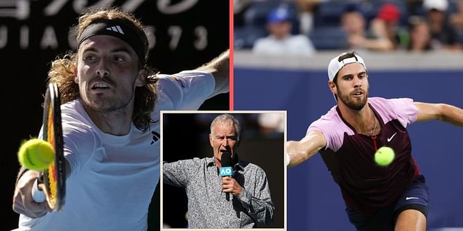 "My stamina is running low already" - Tennis journalist hits out at John McEnroe for poor commentary during Stefanos Tsitsipas' Australian Open SF