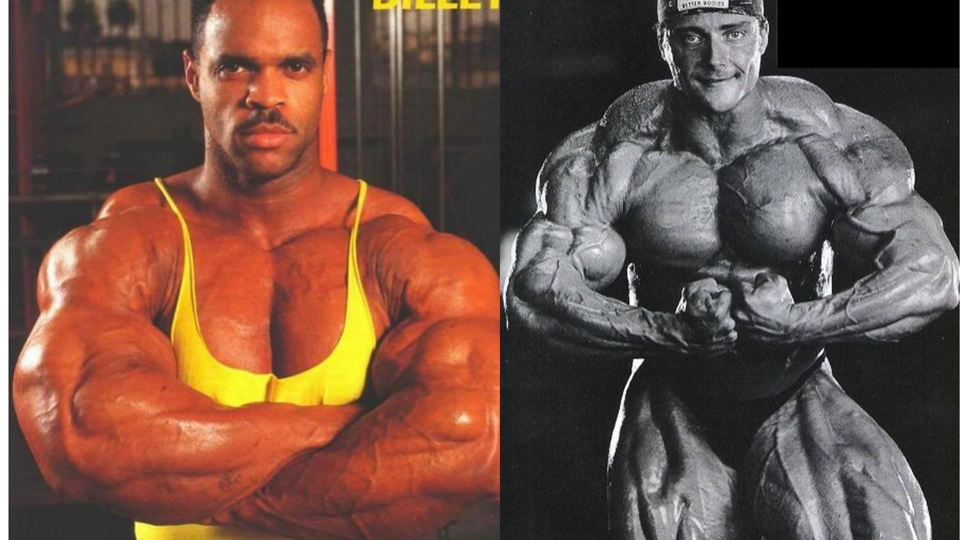 Bodybuilders who lost gains over the years. (Via Instagram)