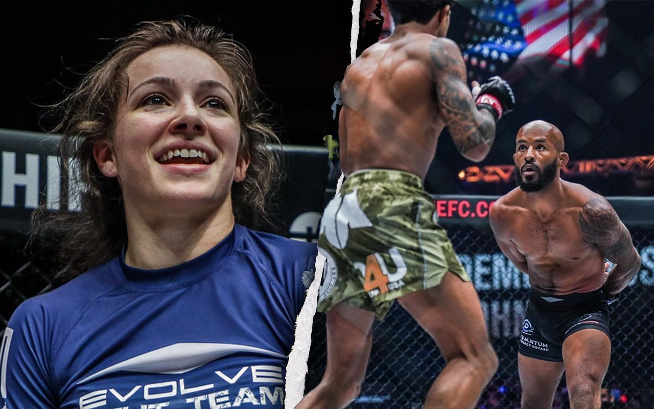 Danielle Kelly (Left) previews Johnson vs Moraes 3