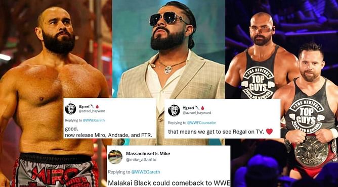 "Now release Miro, Andrade, and FTR" - Twitter explodes after US Government puts WWE and AEW's non-compete clauses in serious jeopardy