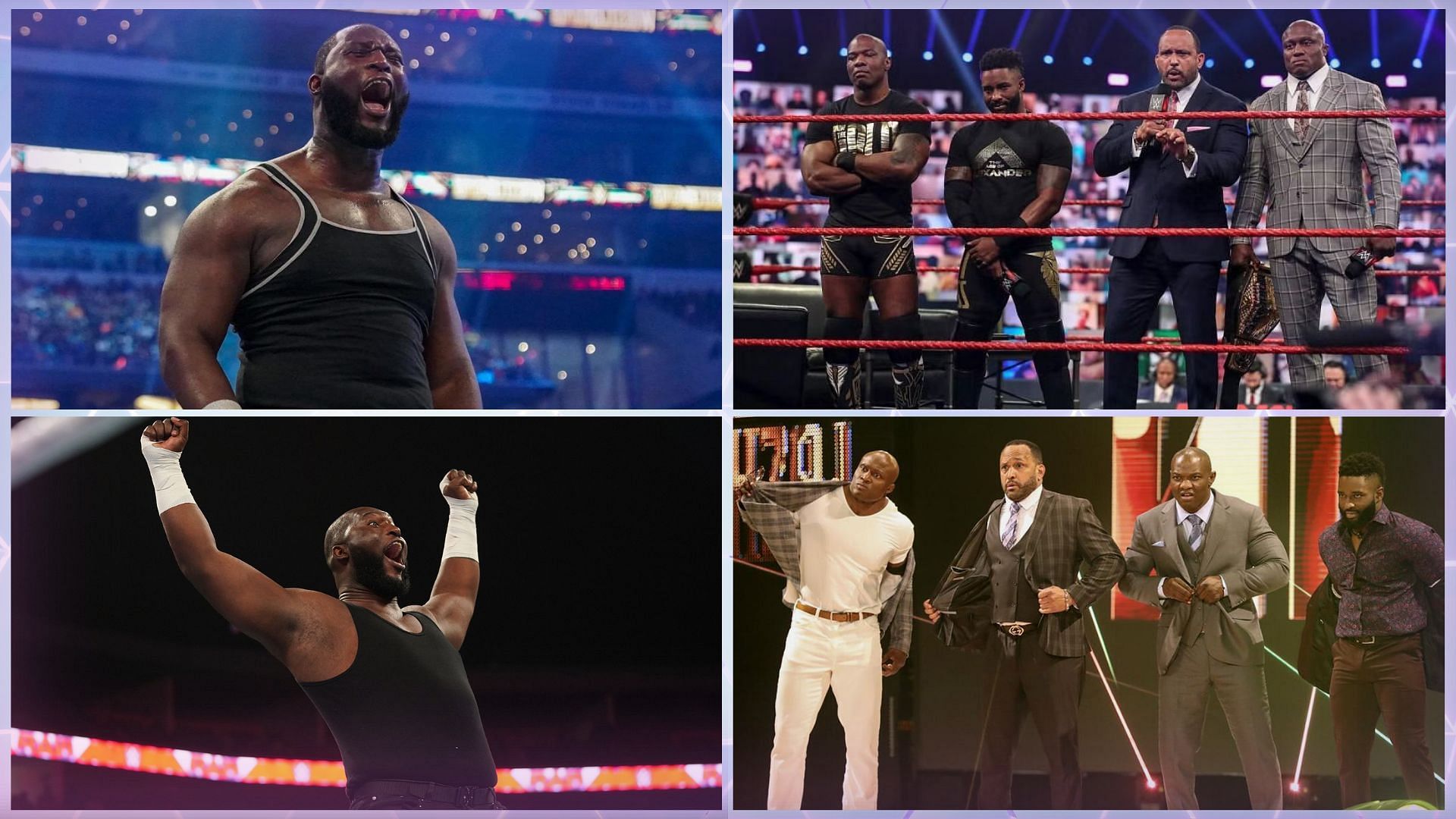 Omos could potentially join a reformed Hurt Business in WWE