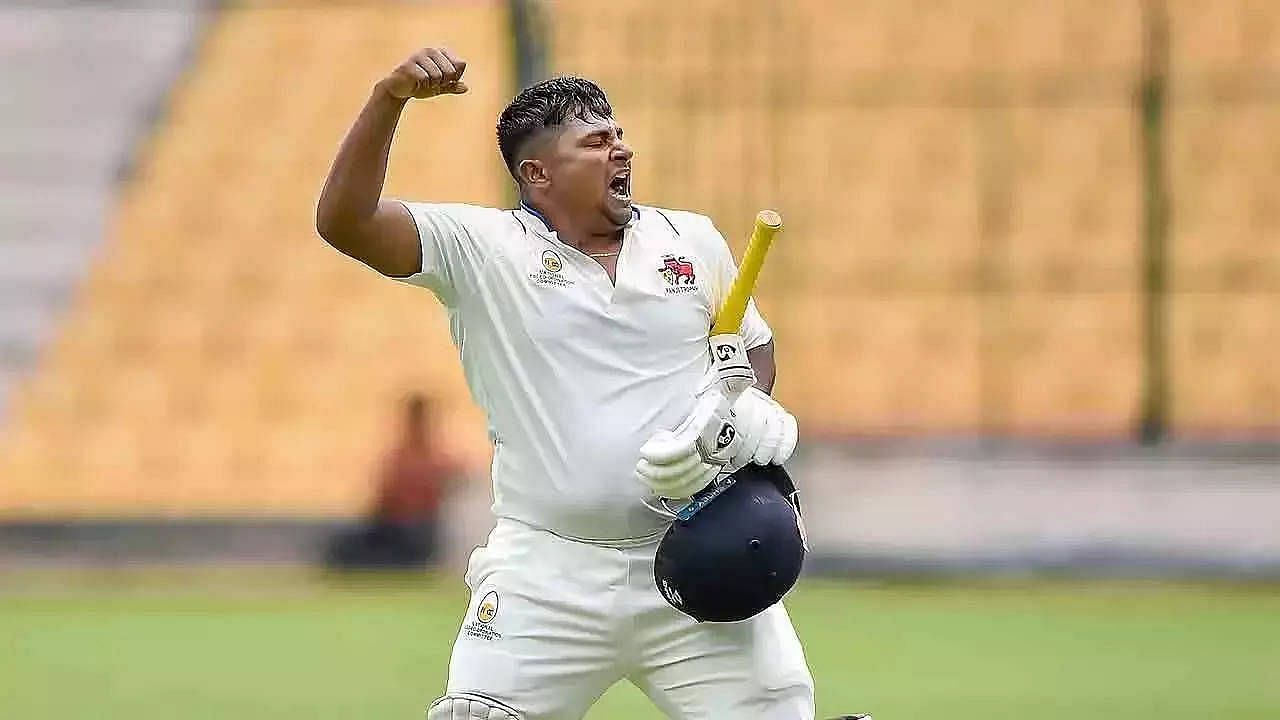 Even Sarfaraz Khan, despite a Bradmanesque record in domestic cricket, has failed to find a place in the Indian team. Pic: BCCI