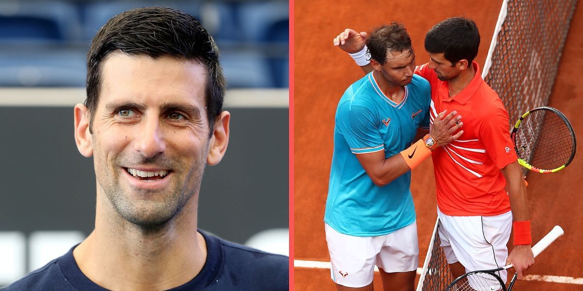 Rafael Nadal and Novak Djokovic have a combined 43 Grand Slam titles.