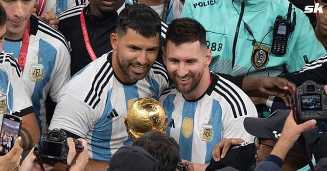 “Lionel Messi got angry” - Sergio Aguero says he infuriated Argentina captain during 2022 FIFA World Cup celebrations