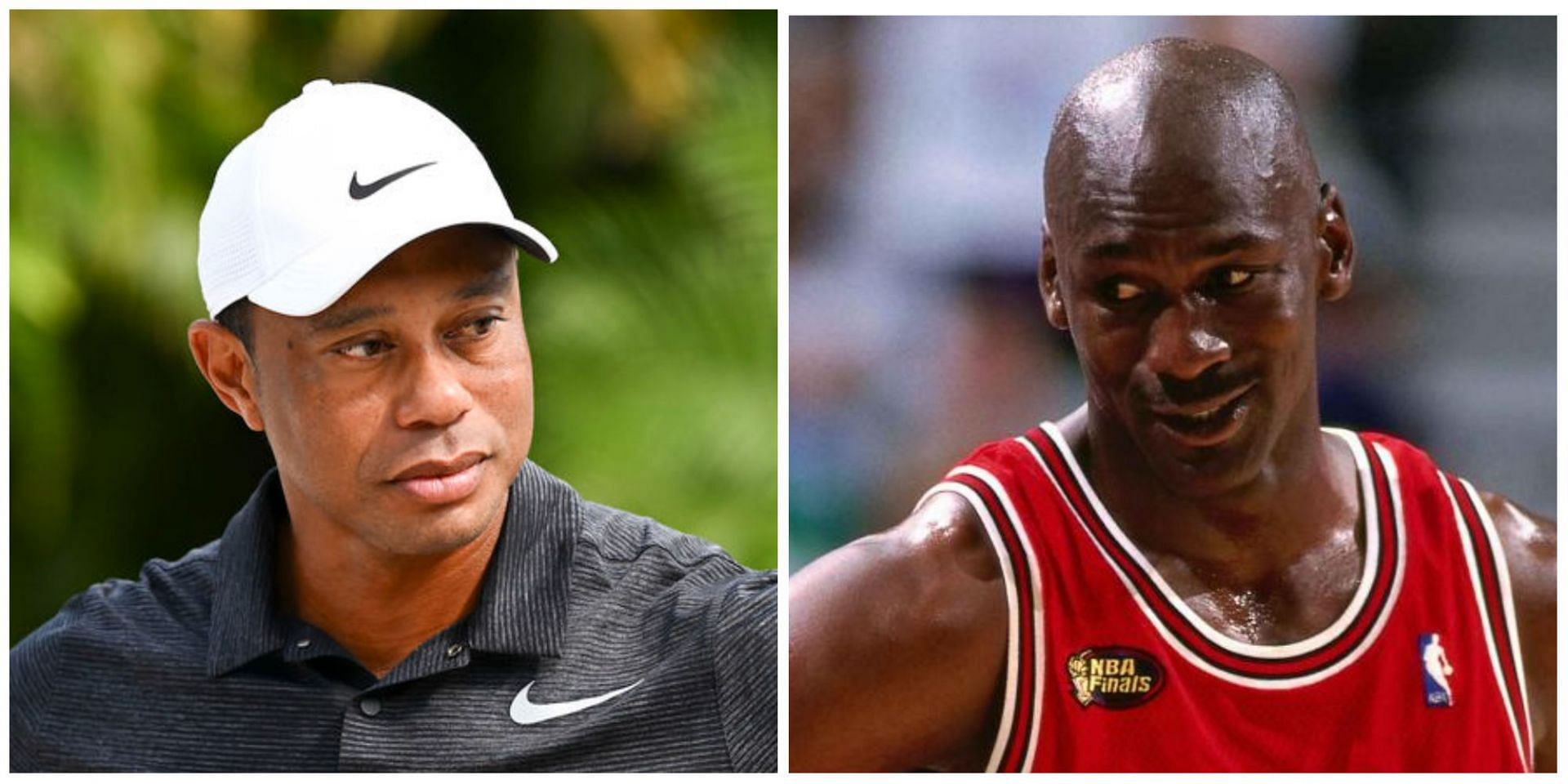 Tiger Woods looked up to Michael Jordan.