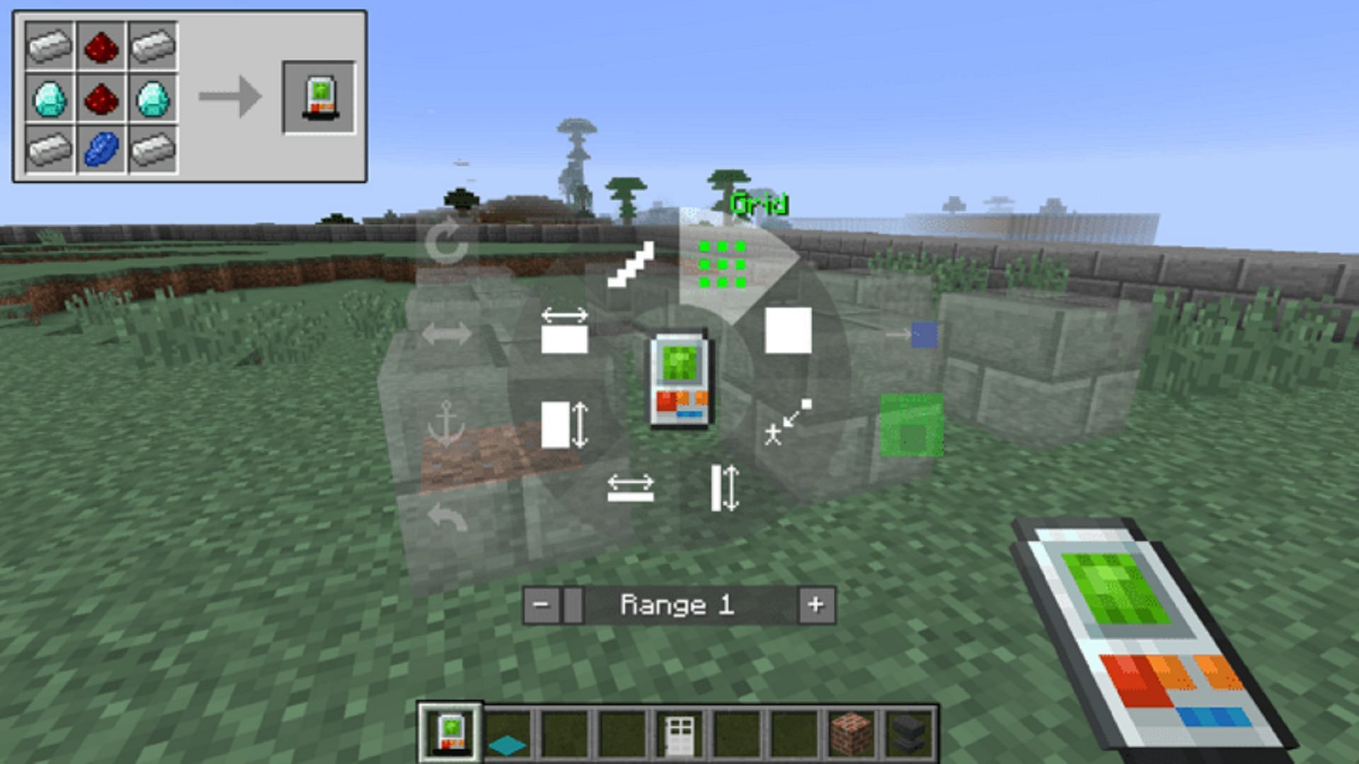 The titular building gadget in this effective mod (Image via Direwolf20/CurseForge)