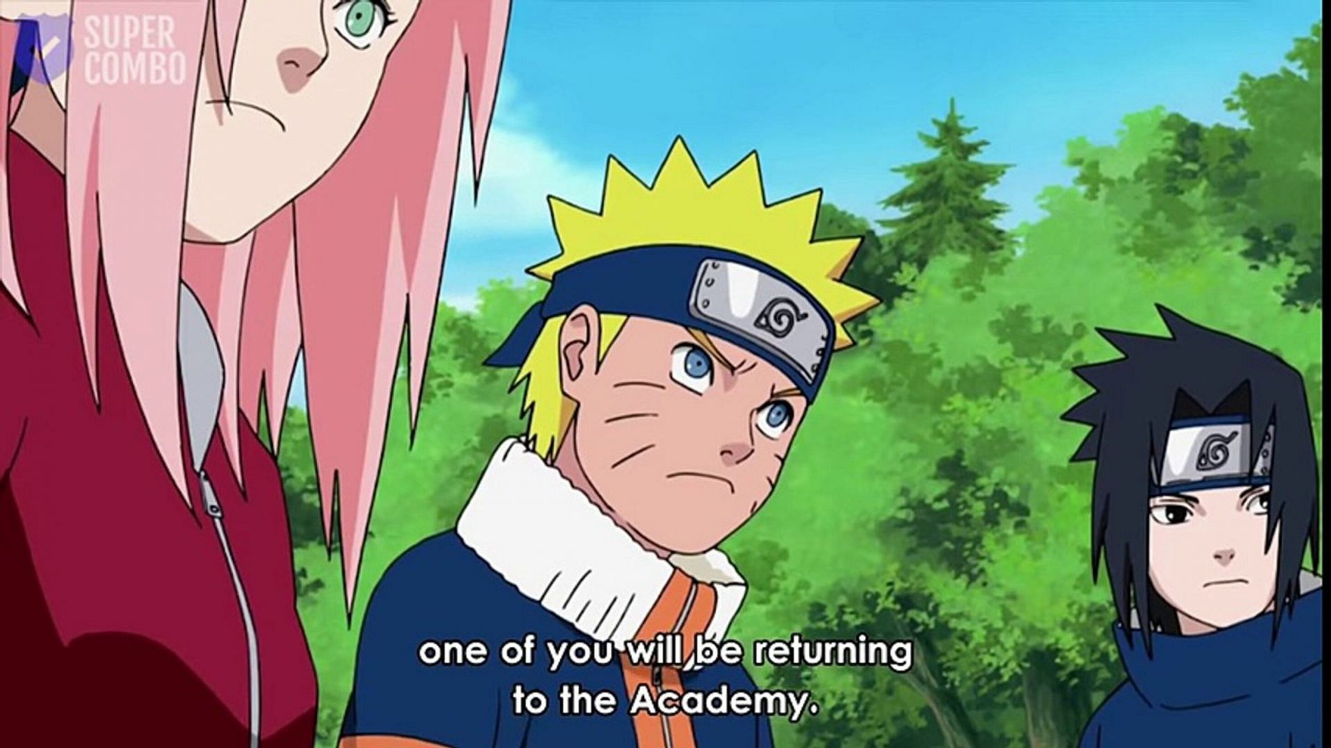 Team Seven learns that one of them will be returning to the Academy (Image via Pierrot Studios)