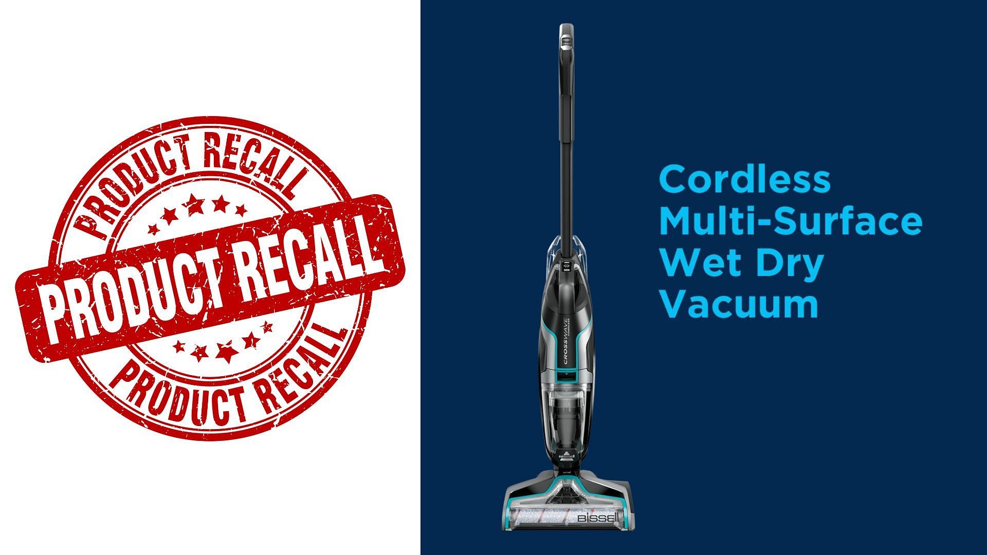 BISSELL recalls Cordless Multi-Surface Wet Dry Vacuums over fire hazard concerns (Image via BISSELL)