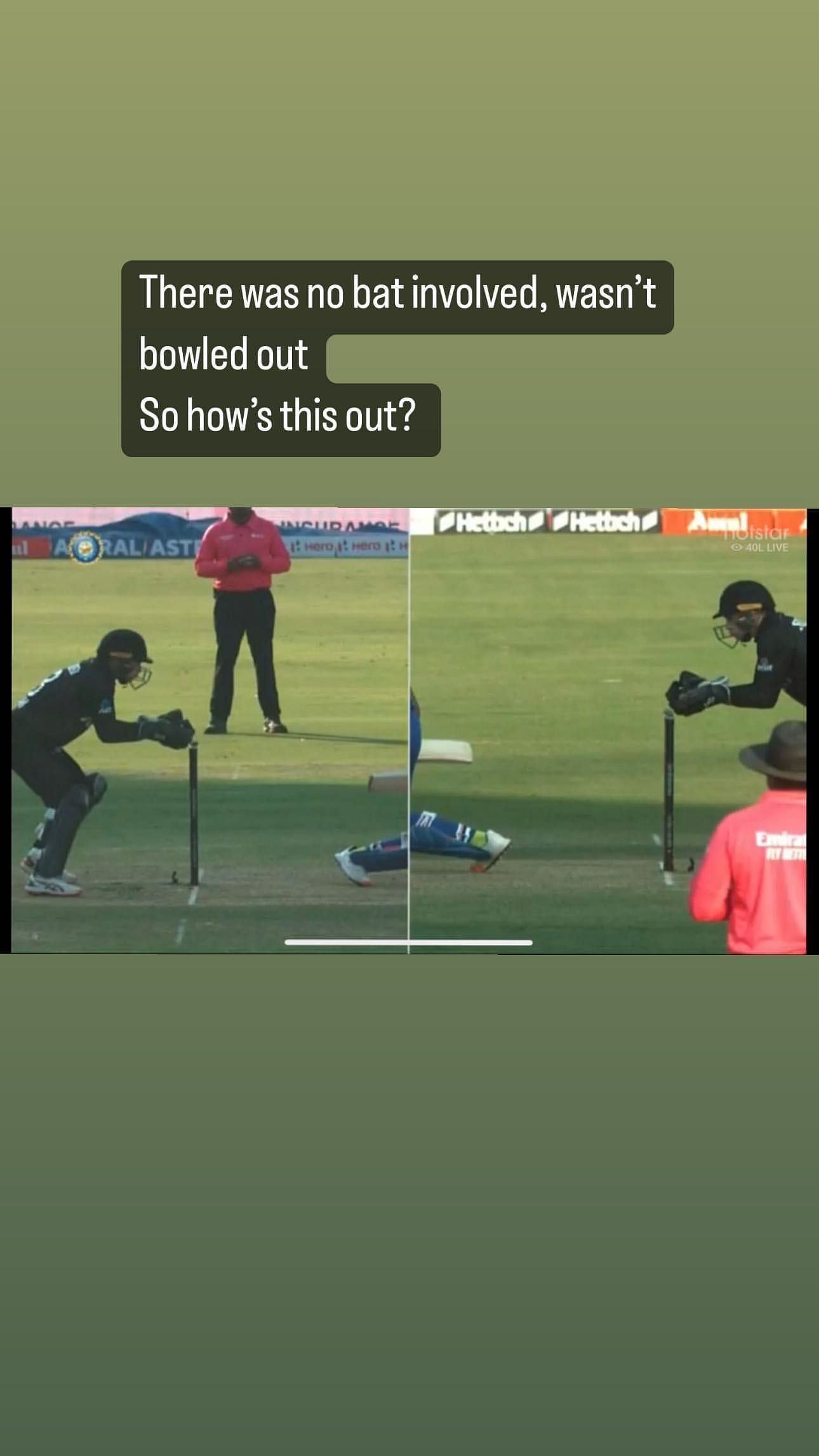 Natasa Stankovic questions Hardik Pandya&#039;s dismissal. (Credit: Instagram)
