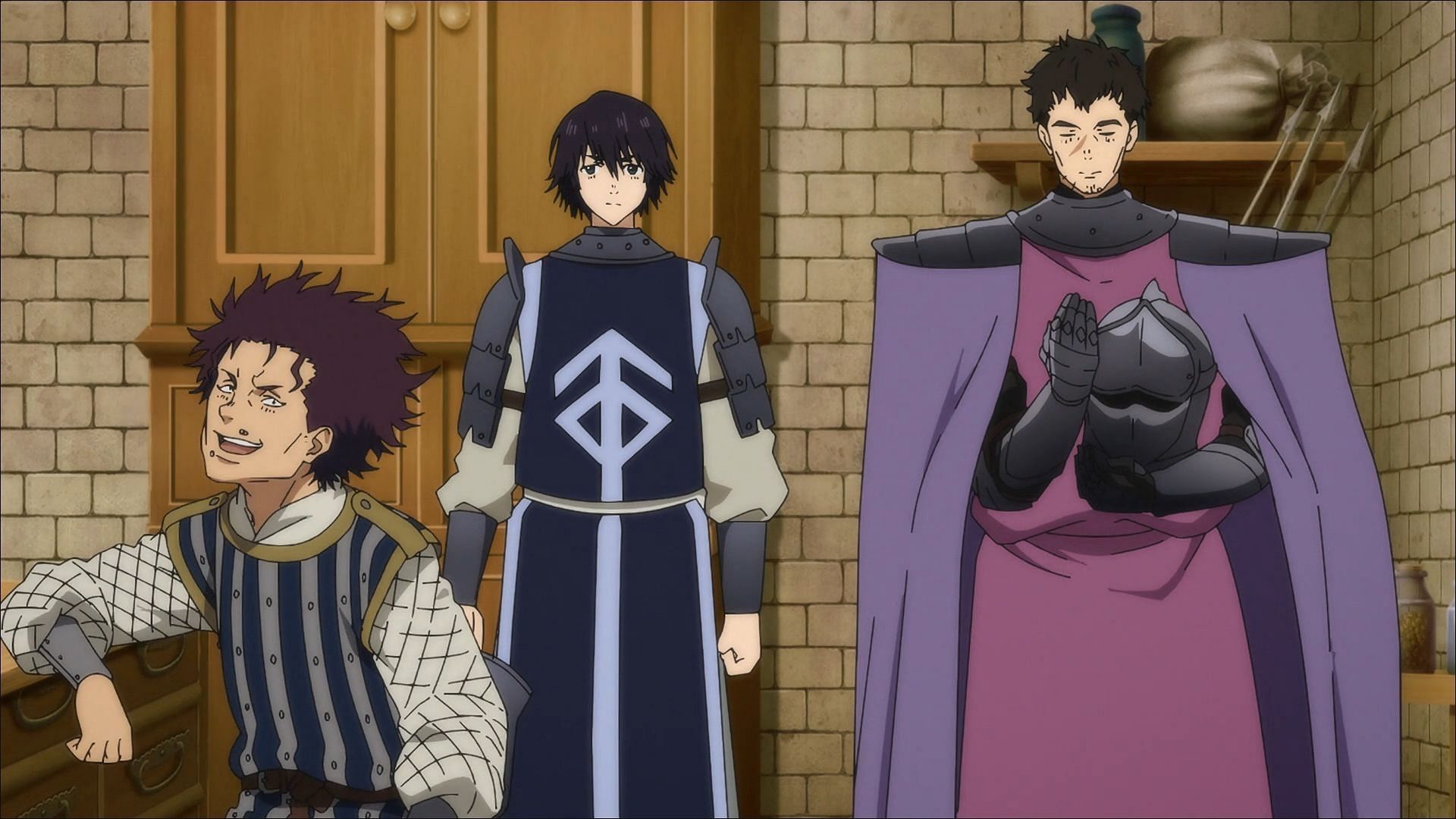 Messar, Hairo, and Kai as seen in the anime (Image via Studio Drive)