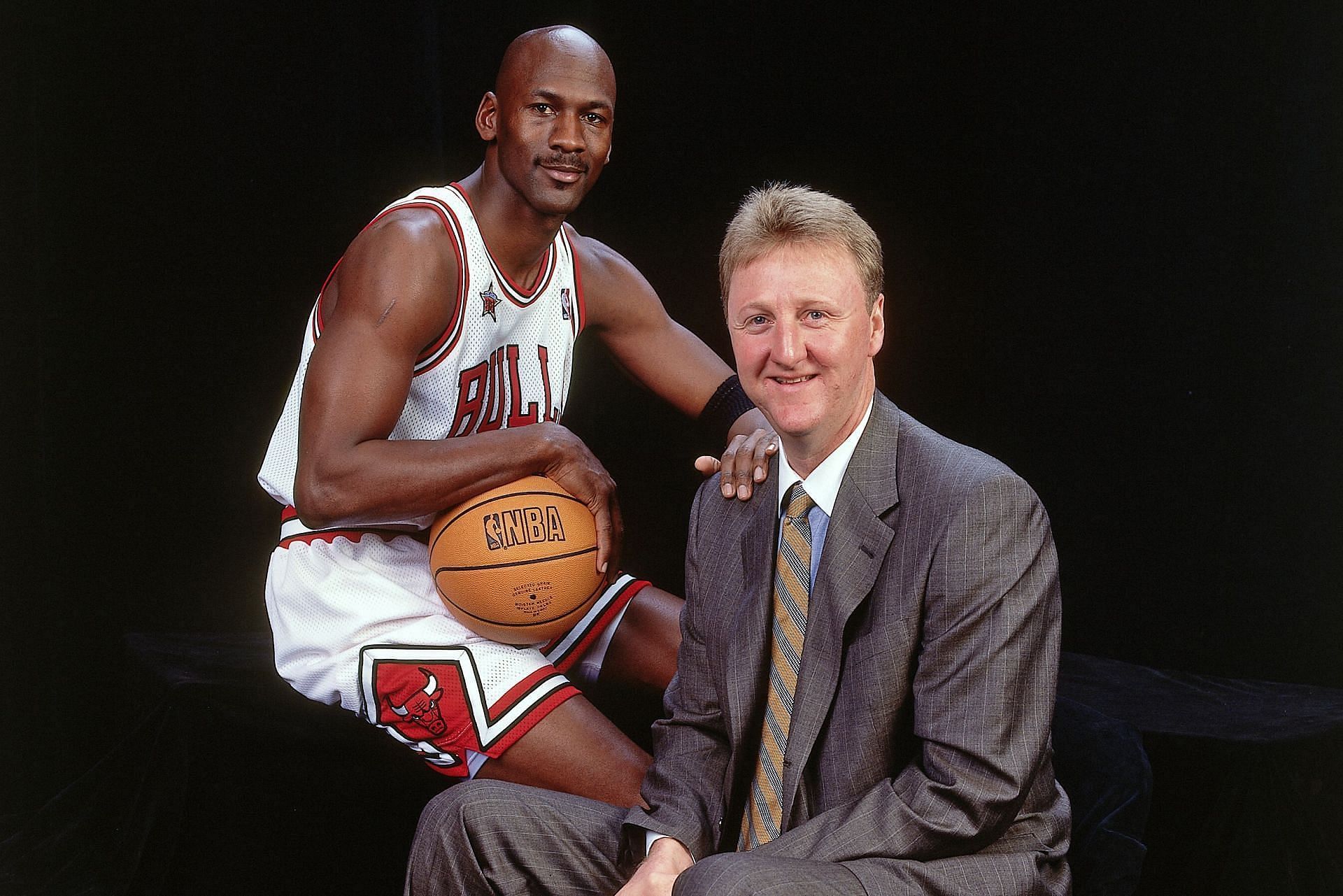 Michael Jordan and Larry Bird (Photo: Bleacher Report)