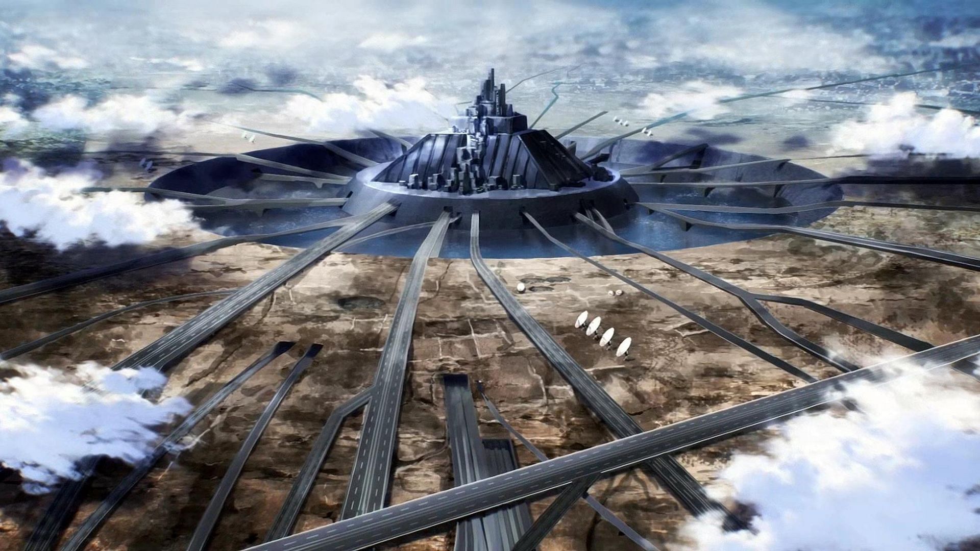 A-City as seen in One Punch Man (Image via Madhouse)