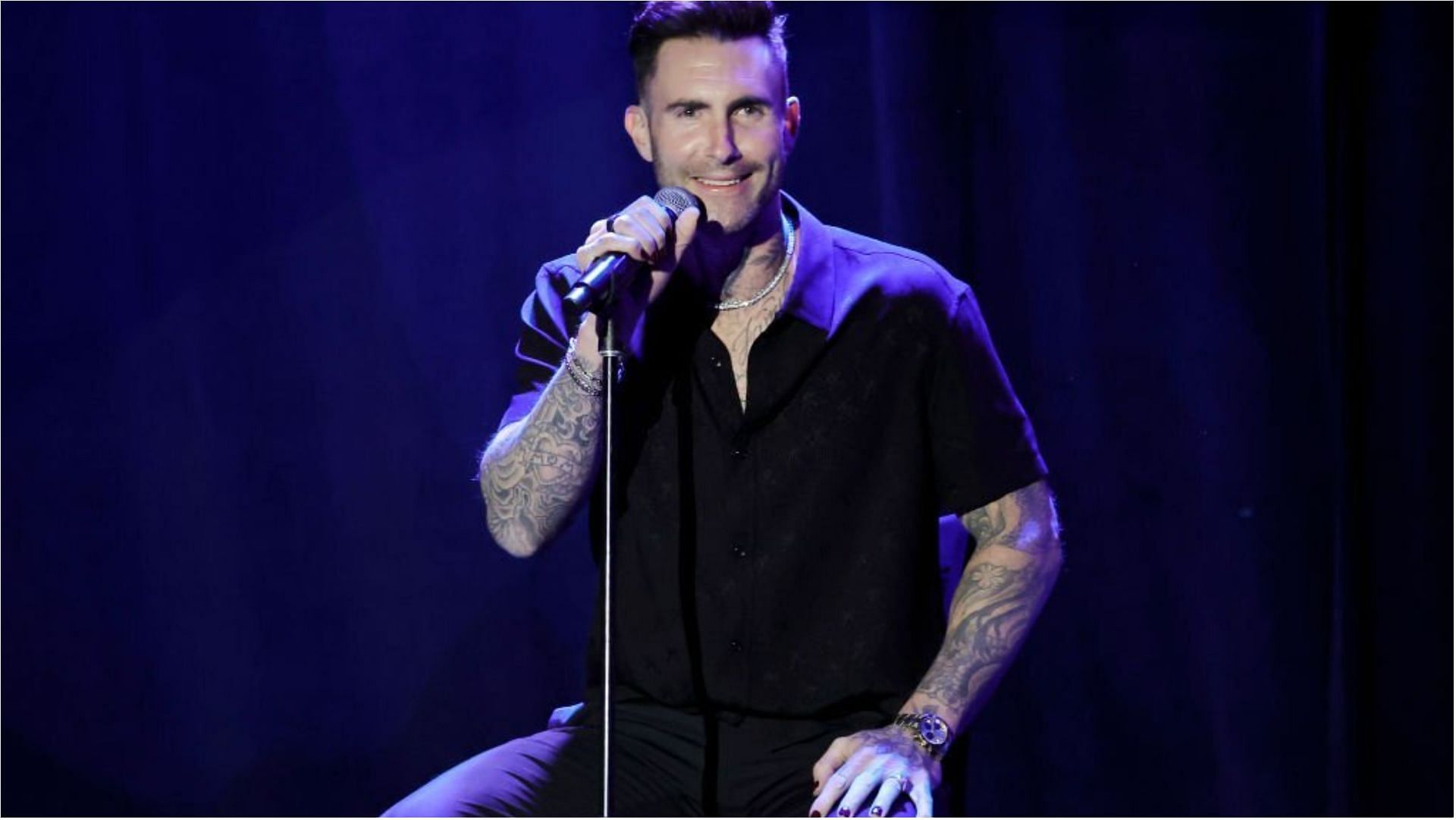 Adam Levine was accused of having an affair with a TikTok star (Image via Kevin Winter/Getty Images)
